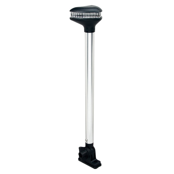 Perko Stealth Series  LED Fold Down White AllRound Light  Vertical Mount  1338 1639DP0CHR
