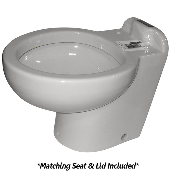 Raritan Marine Elegance - Household Style - White - Fresh or Saltwater - Smart Toilet Control - 12v [220HS012] - Image 1