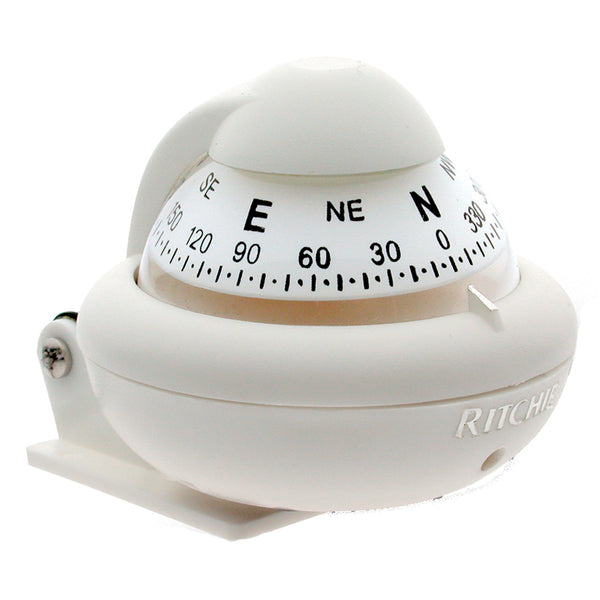 Ritchie X-10W-M RitchieSport Compass - Bracket Mount - White [X-10W-M] - Image 1