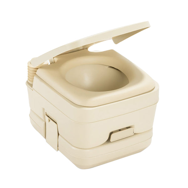 Dometic 964 Portable Toilet w/Mounting Brackets - 2.5 Gallon - Parchment  [311096402] - Image 1