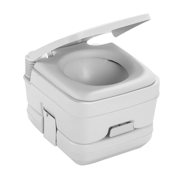 Dometic 964 Portable Toilet w/Mounting Brackets - 2.5 Gallon - Platinum  [311096406] - Image 1