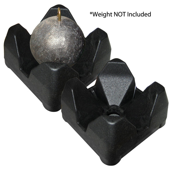 Scotty 3022-BK Weight Mate - Black 2 Pack [3022-BK] - Image 1