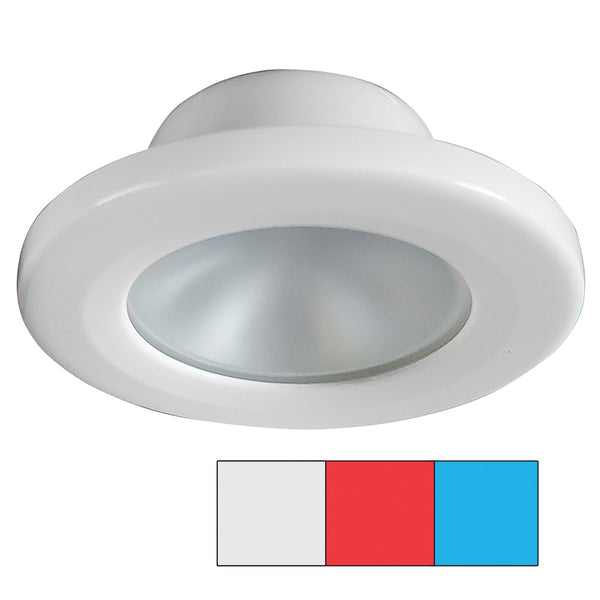 i2Systems Apeiron A3120 Screw Mount Light - Red, Cool White & Blue - White Finish [A3120Z-31HAE] - Image 1