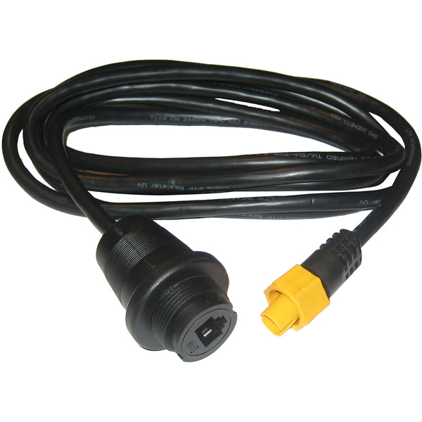 Simrad Ethernet Adapter Cable Yellow - 5P Male to RJ45 Female - 2M [000-0127-56] - Image 1