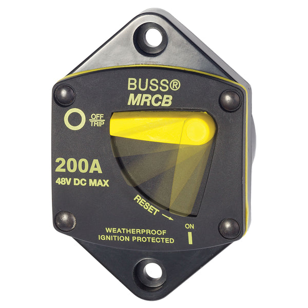 Blue Sea 7049 200 Amp Panel Mount 187 Series Circuit Breaker [7049] - Image 1