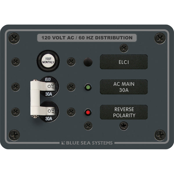 Blue Sea 8100 ELCI GFCI Panel [8100] - Image 1