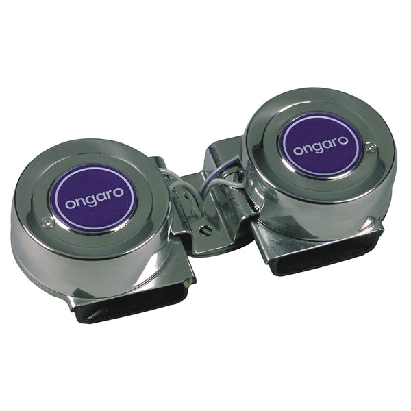 Schmitt Marine Ongaro Mini Compact Twin Horn - 12V [10001] - Image 1