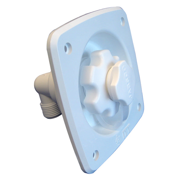 Jabsco Flush Mount Water Pressure Regulator 45psi - White [44411-1045] - Image 1