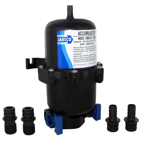 Jabsco .65L Mini Accumulator Tank w/Internal Bladder [30573-0003] - Image 1
