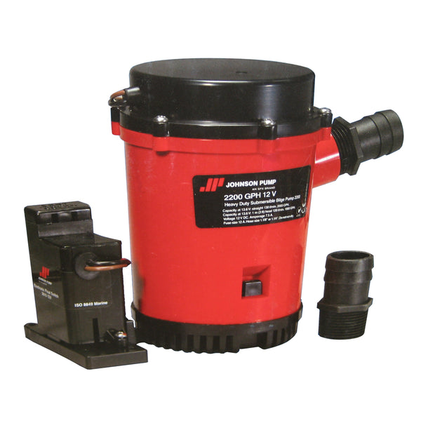Johnson Pump 2200GPH Auto Bilge Pump w/Mag Switch - 12V [02204-00] - Image 1