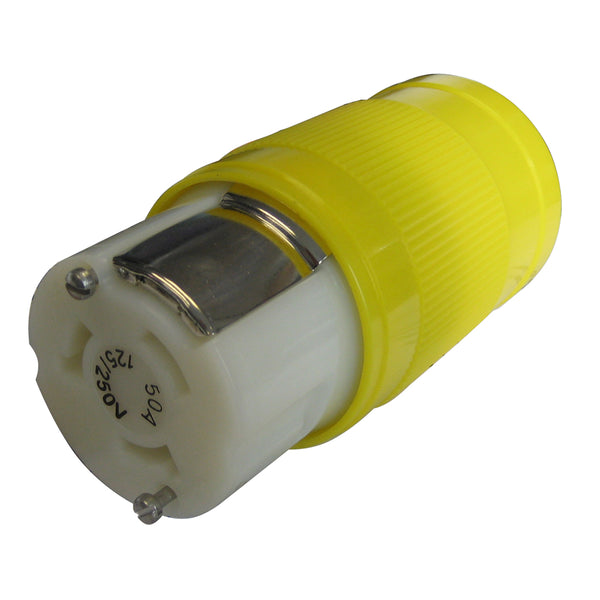 Marinco 50A 125/250V Locking Connector [6364CRN] - Image 1