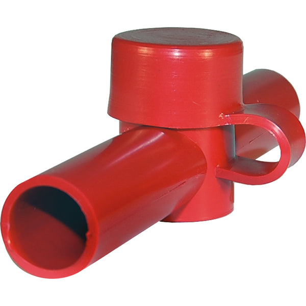 Blue Sea 4003 Cable Cap Dual Entry - Red [4003] - Image 1