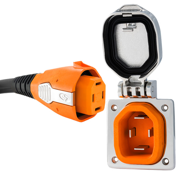 SmartPlug 50 AMP Stainless Steel Combo Kit [B50ASSY] - Image 1
