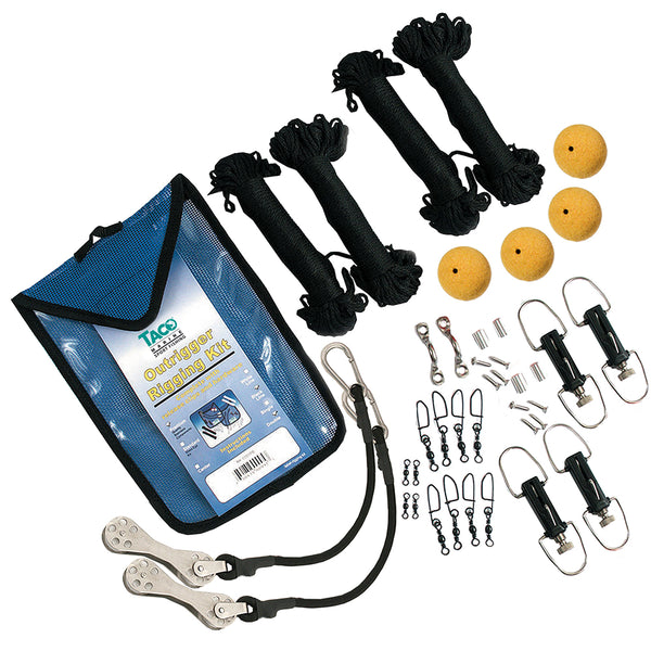 TACO Premium Double Rigging Kit f/2-Rigs on 2-Poles [RK-0002PB] - Image 1