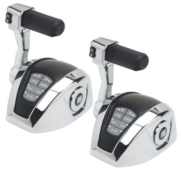 UFlex Power A Electronic Control Package w/ Trim - Single Engine/Dual Station - Mechanical Throttle/Mechanical S [MM12T] - Image 1