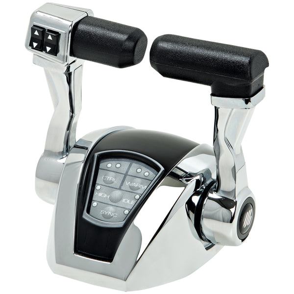 UFlex Power A Electronic Control Package - Dual Engine/Single Station - Mechanical Throttle/Mechanical Shift w/Trim [MM21T] - Image 1