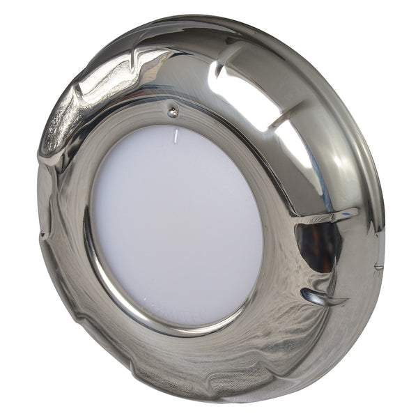 Lumitec Aurora - LED Dome Light - Polished SS Finish - 2-Color White/Red Dimming [101139] - Image 3