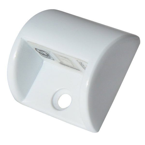 Lumitec Andros - Courtesy Light - White Powder Coat Finish - Blue Non-Dimming [101047] - Image 3