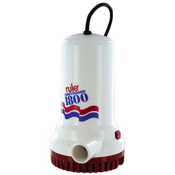 Rule 1800 Sump/Utility Pump w/8' Cord - 110V Automatic [A53S] - Image 1