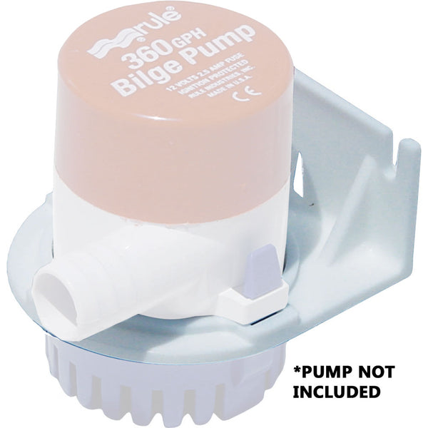 Rule Side Mount Bracket f/360-1100gph Round Pumps [66] - Image 1