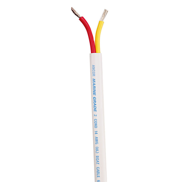 Ancor Safety Duplex Cable - 16/2 - 2x1mm - Red/Yellow - Sold By The Foot [1247-FT] - Image 1