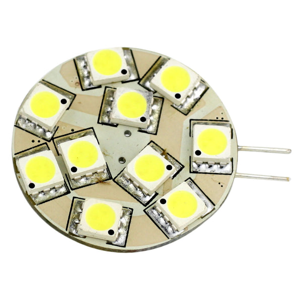 Lunasea G4 12 LED Side Pin Light Bulb - 12VAC or 10-30VDC 2W/140 Lumens - Warm White [LLB-21TW-21-00] - Image 1