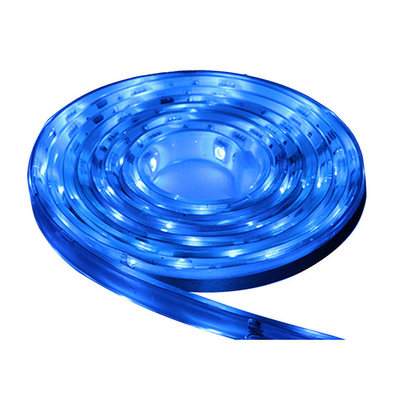 Lunasea Waterproof IP68 LED Strip Lights - Blue - 2M [LLB-453B-01-02] - Image 1