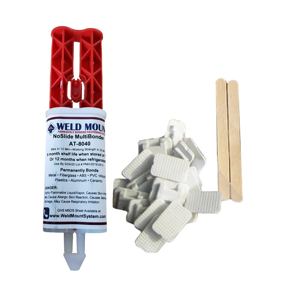 Weld Mount Retail Wire Tie Kit w/AT-8040 Adhesive [1050] - Image 1