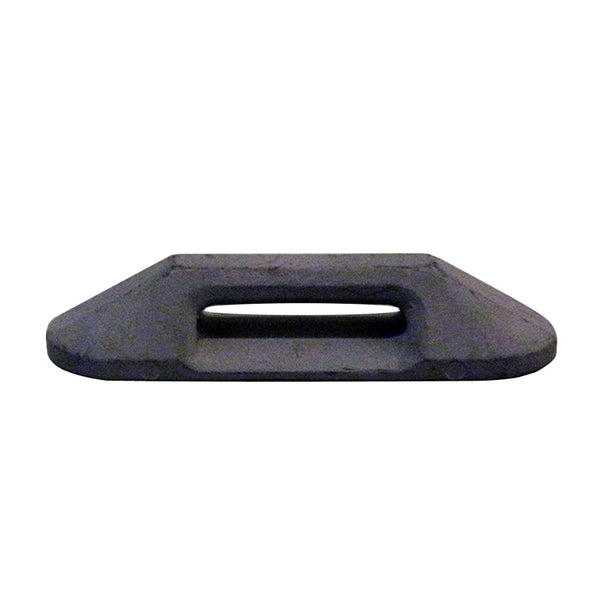 Weld Mount AT-113B Large Black Footman's Strap - Qty. 6 [80113B] - Image 1