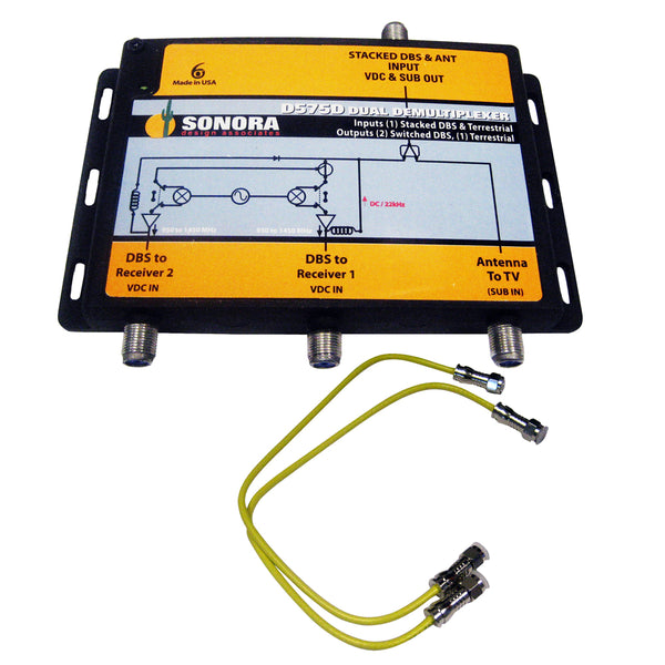 KVH Dual Output Signal Destacker [19-0410] - Image 1