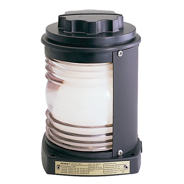Perko Masthead Light - Black Plastic, White Lens [1128A00BLK] - Image 1