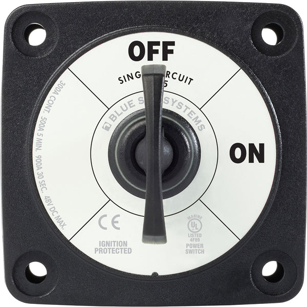 Blue Sea 6005200 Battery Switch Single Circuit ON-OFF - Black [6005200] - Image 4
