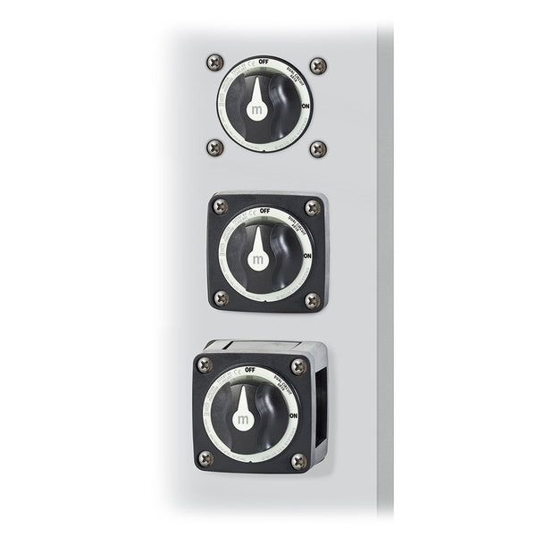 Blue Sea 6010200 Battery Switch Dual Circuit - Black [6010200] - Image 2
