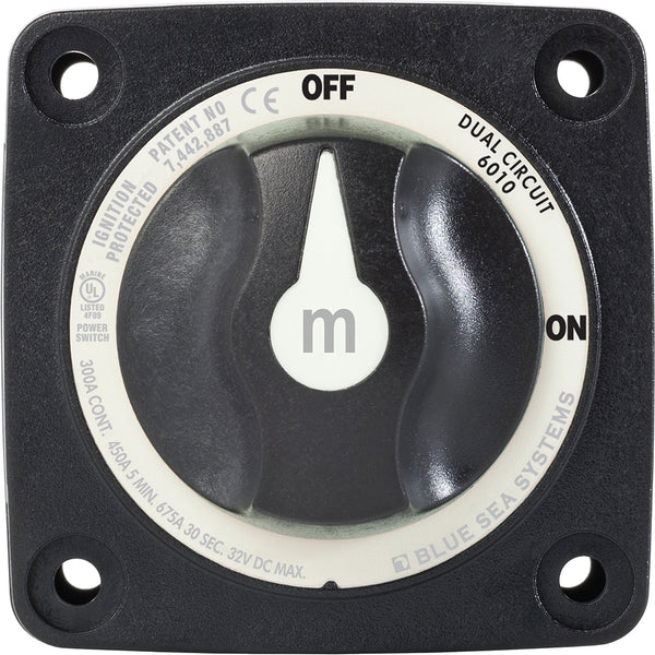 Blue Sea 6010200 Battery Switch Dual Circuit - Black [6010200] - Image 4