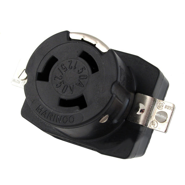 Marinco 6369CR 125/250V 50Amp Wire Dockside Receptacle [6369CR] - Image 1