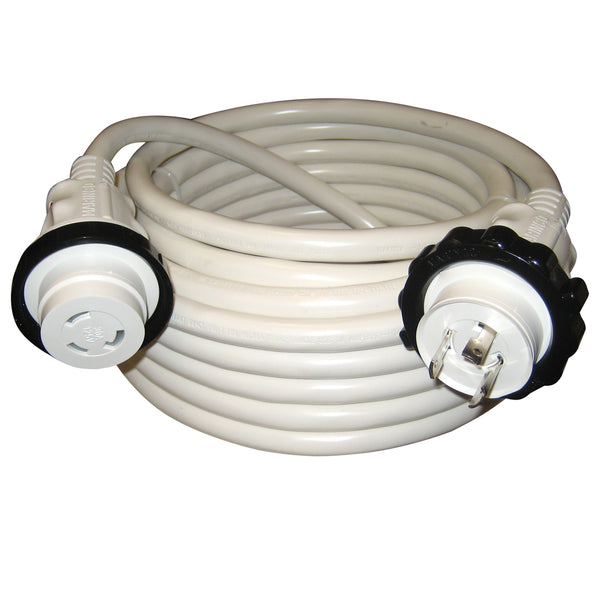 Marinco 30A 125V Molded Standard Cordset - White - 50' [199120] - Image 1