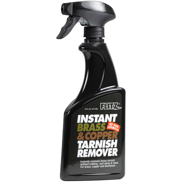 Flitz Instant Brass & Copper Tarnish Remover - 16. oz Spray [BC 01806] - Image 1