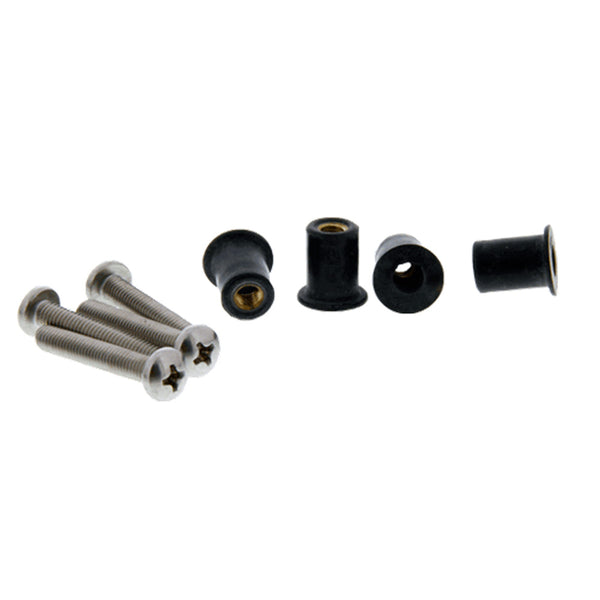 Scotty 133-4 Well Nut Mounting Kit - 4 Pack [133-4] - Image 1