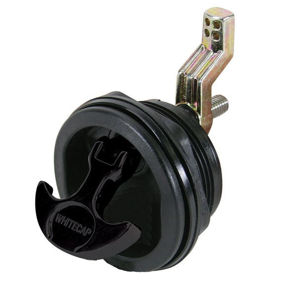 Whitecap T-Handle Latch - Nylon Black/Black - Non-Locking [3230BC] - Image 1