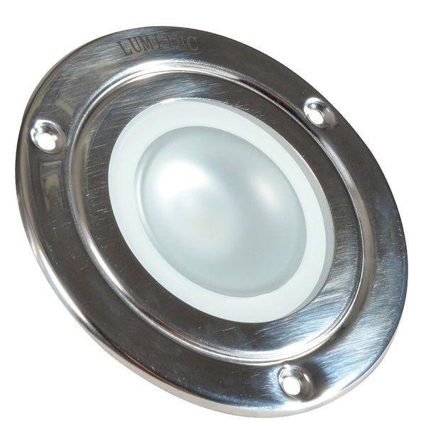 Lumitec Shadow - Flush Mount Down Light - Polished SS Finish - 3-Color Red/Blue Non Dimming w/White Dimming [114118] - Image 2