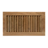 Whitecap Teak Louvered Insert - 16