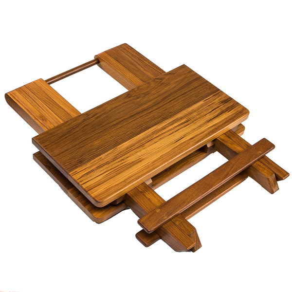 Whitecap Teak Solid Top Fold Away Table [60031] - Image 3