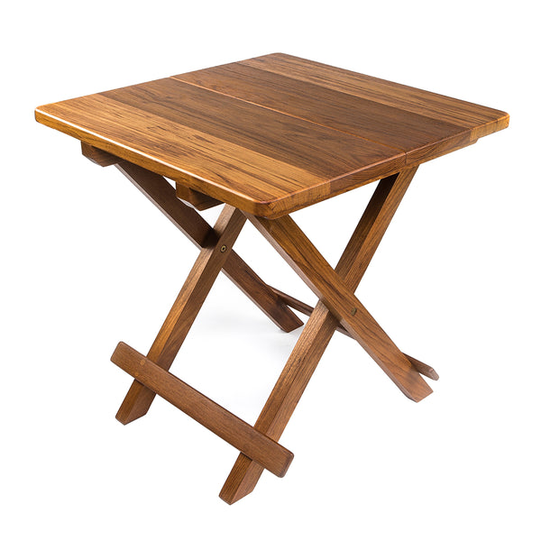 Whitecap Teak Solid Top Fold Away Table [60031] - Image 1