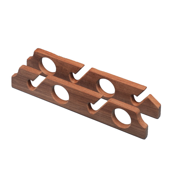 Whitecap Teak Four-Rod Storage Rack - Pair [60612] - Image 1