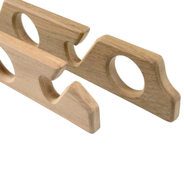 Whitecap Teak Six-Rod Storage Rack - Pair [60614] - Image 2