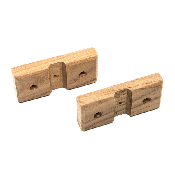 Whitecap Teak Rod Storage Rack Mounting Brackets - Pair [60609] - Image 3