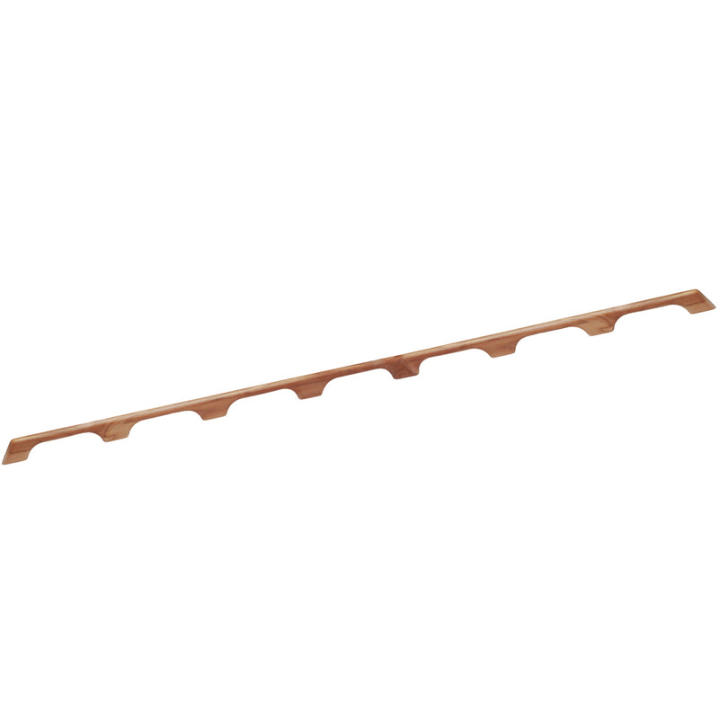 Whitecap Teak Handrail - 7 Loops - 73