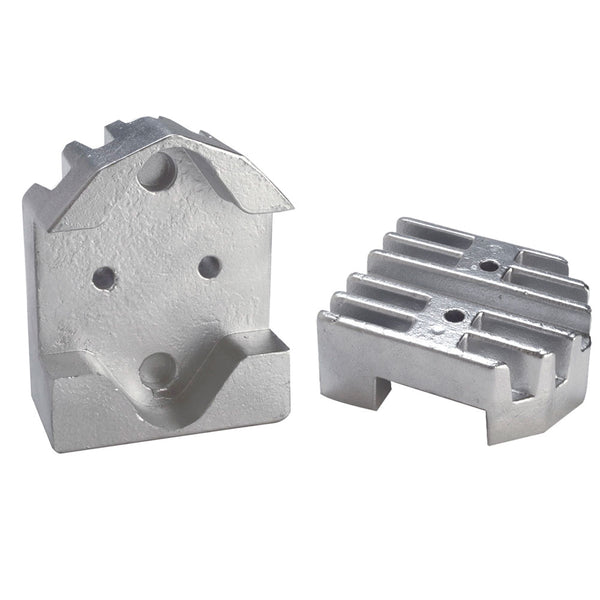 Tecnoseal Gimbal Block Anode - Zinc Finned [00806] - Image 1