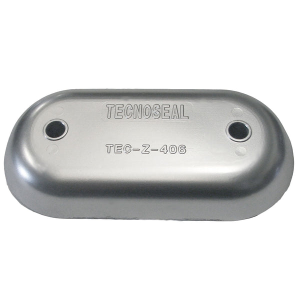 Tecnoseal Z406 Hull Plate Anode - Zinc [TEC-Z-406] - Image 1