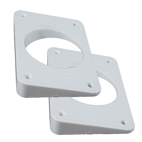 TACO Wedge Plates f/Grand Slam Outriggers - White [WP-150WHA-1] - Image 1